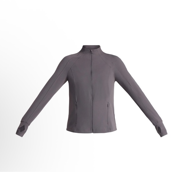 Women's Gray Jacket - Picture 5 of 5